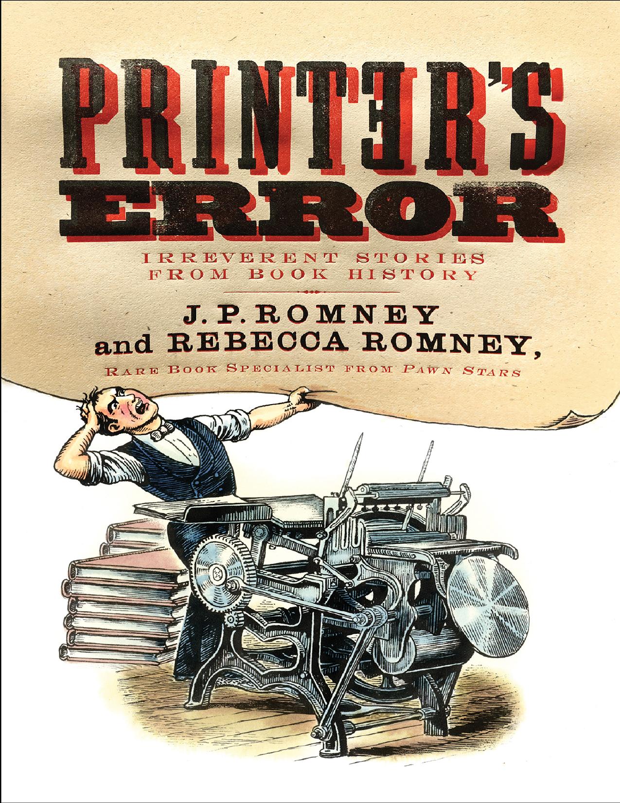 Printer's Error by Rebecca Romney