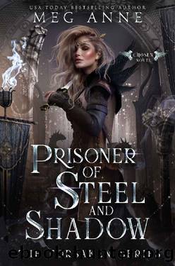 Prisoner of Steel and Shadow: A Rejected Mates, Enemies-to-Lovers, High Fantasy Romance (The Forsaken Book 1) by Meg Anne