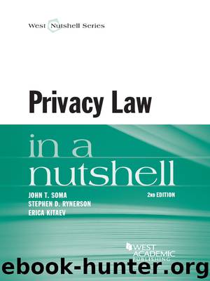 Privacy Law in a Nutshell by John Soma