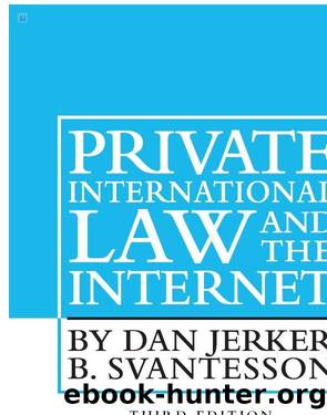 Private International Law and the Internet by Unknown