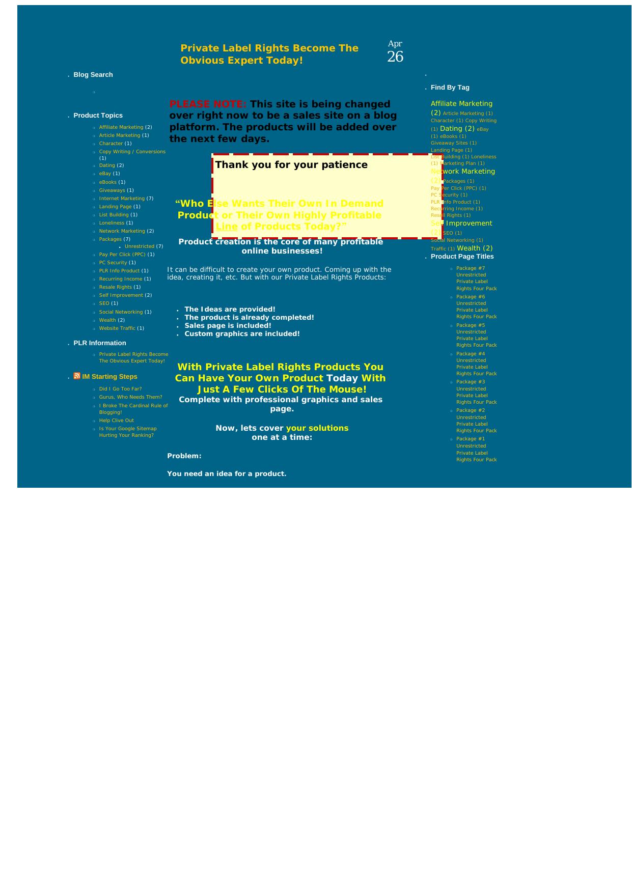 Private Label Rights Products. by Best of Kuszter's Collection