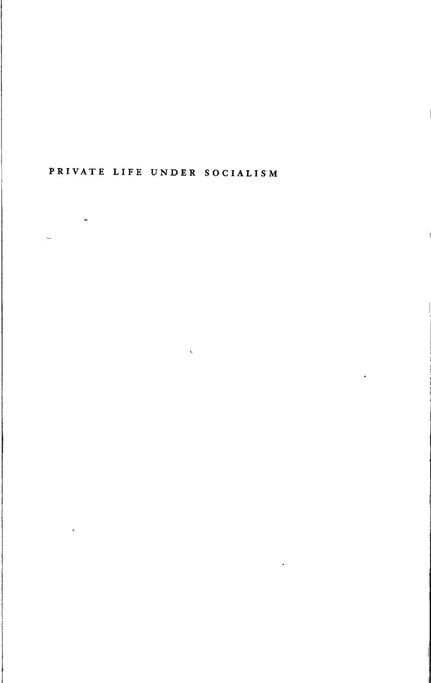 Private Life under Socialism: Love, Intimacy, and Family Change in a Chinese Village, 1949-1999 by Yunxiang Yan