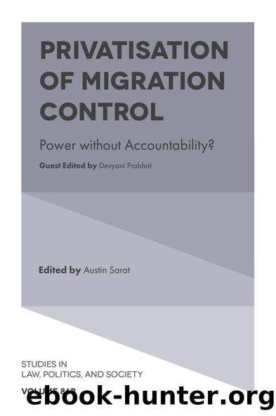Privatization of Migration Control by Austin Sarat