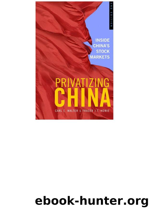 Privatizing China by Fraser J. T. Howie