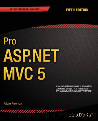 Pro ASP.NET MVC 5 By Adam Freeman by Unknown