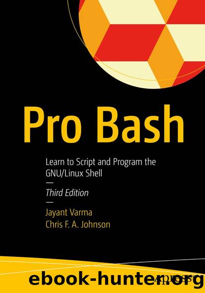 Pro Bash by Jayant Varma