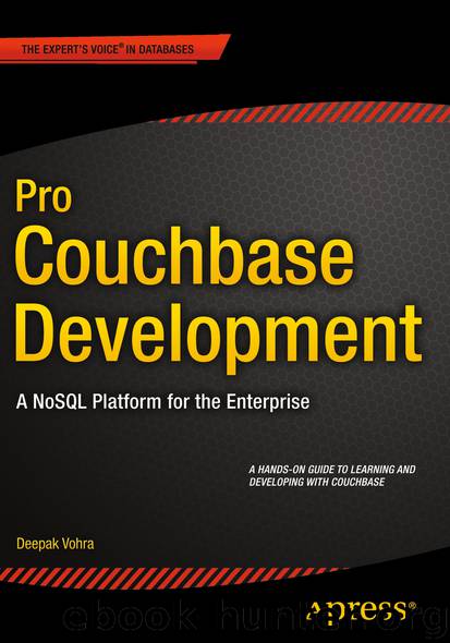 Pro Couchbase Development by Deepak Vohra