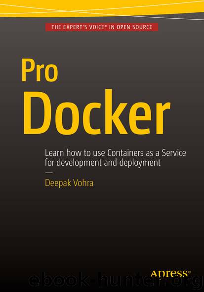 Pro Docker by Deepak Vohra