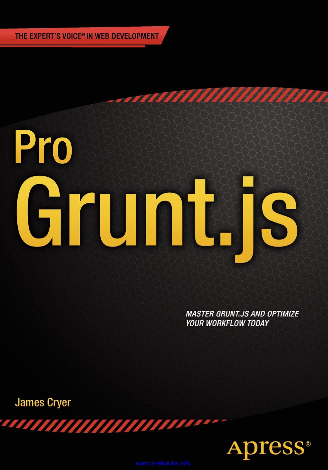 Pro Grunt.js by James Cryer