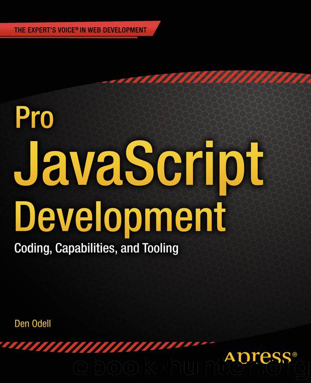 Pro JavaScript Development by Den Odell