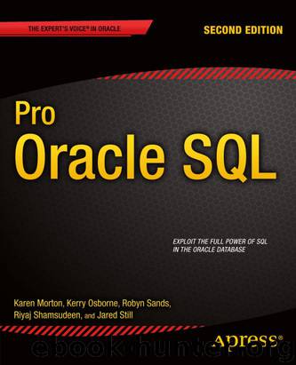 Pro Oracle SQL by unknow