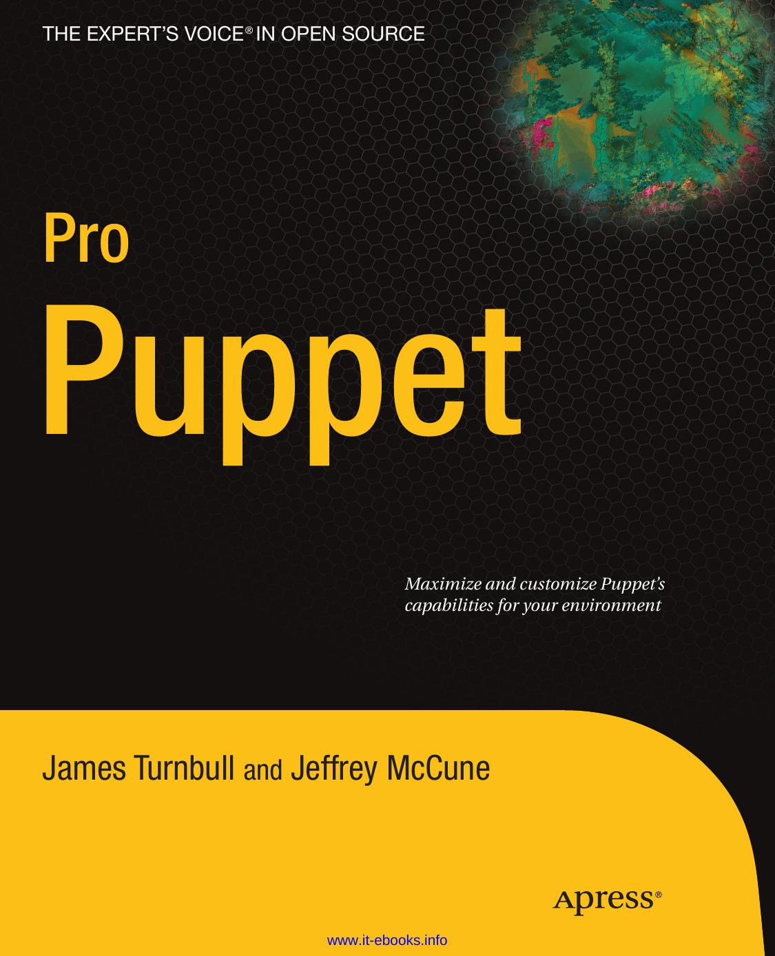 Pro Puppet by James Turnbull Jeffrey McCune