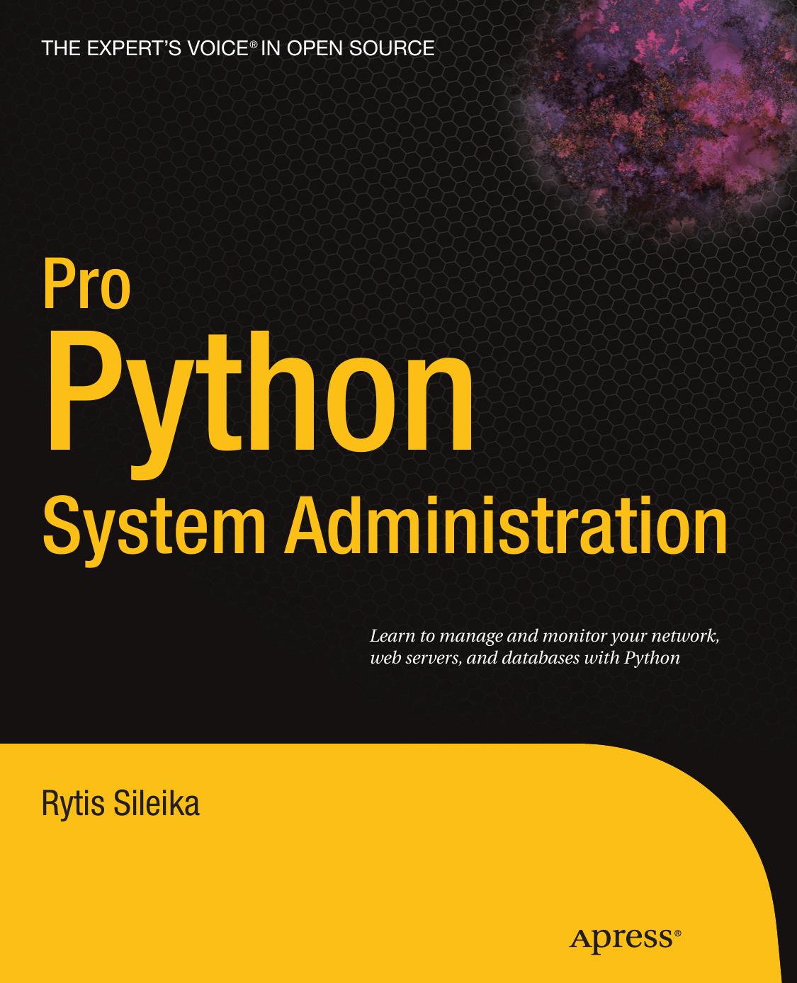 Pro Python System Administration + Source Code by Unknow