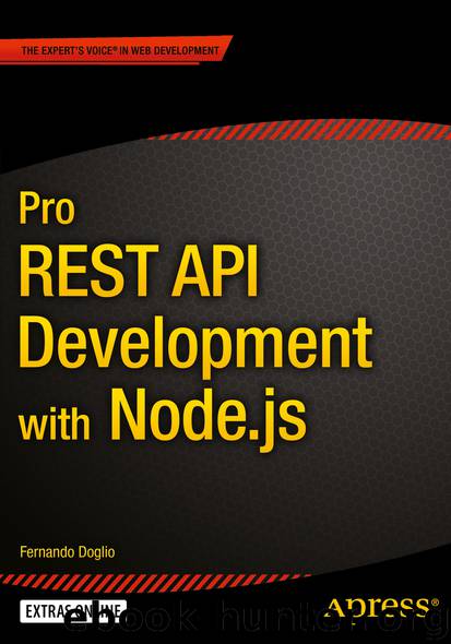 Pro REST API Development with Node.js by Fernando Doglio