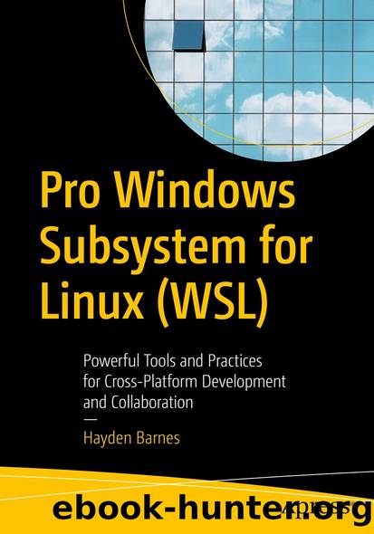 Pro Windows Subsystem for Linux (WSL) by Hayden Barnes