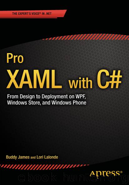 Pro XAML with C# by Buddy James & Lori Lalonde