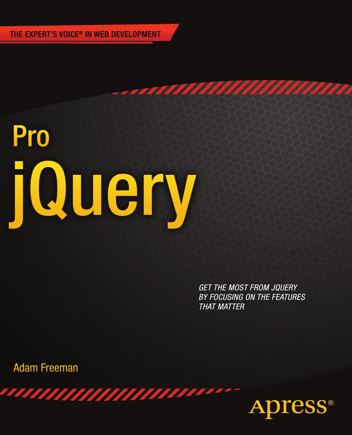Pro jQuery by Adam Freeman