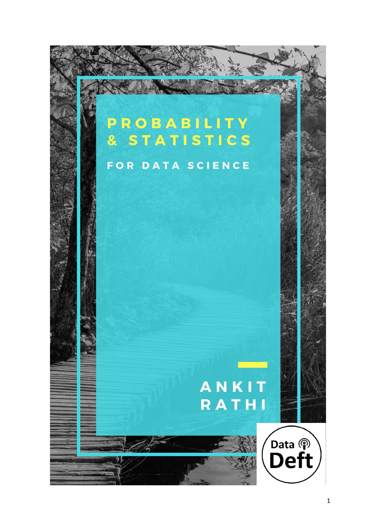Probability & Statistics for Data Science by Unknow