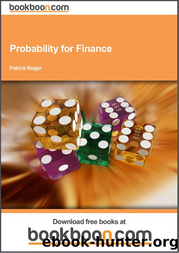 Probability for Finance by Bookboon.com