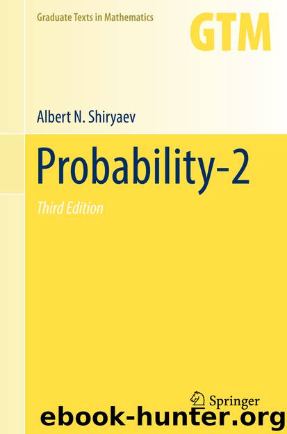 Probability-2 by Albert N. Shiryaev