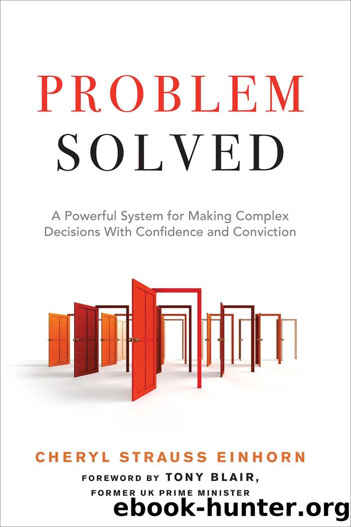 Problem Solved by Cheryl Strauss Einhorn