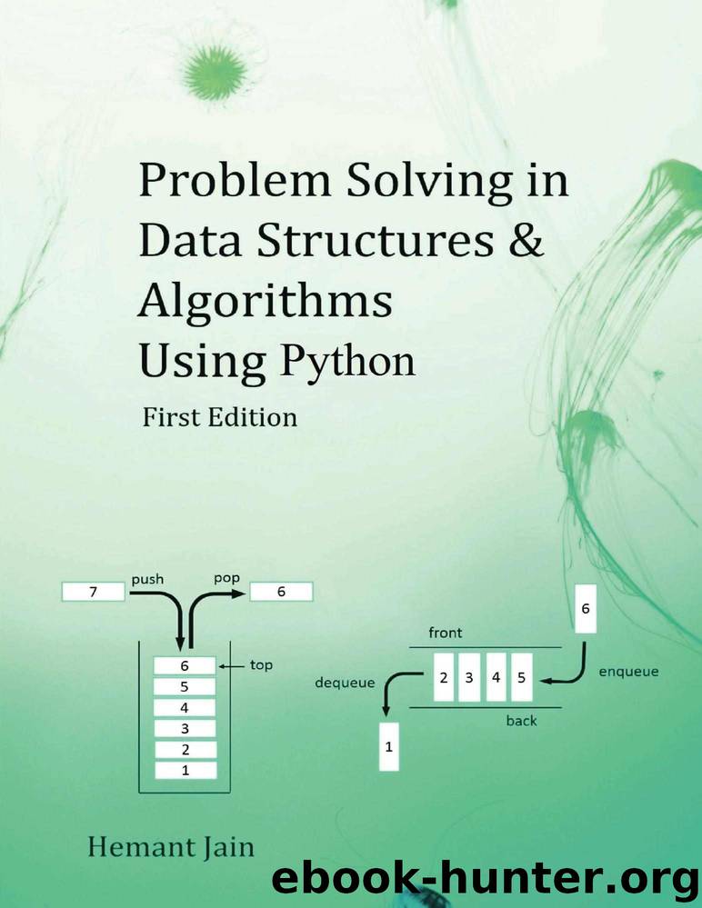 Problem Solving in Data Structures & Algorithms Using Python: Programming Interview Guide by Hemant Jain