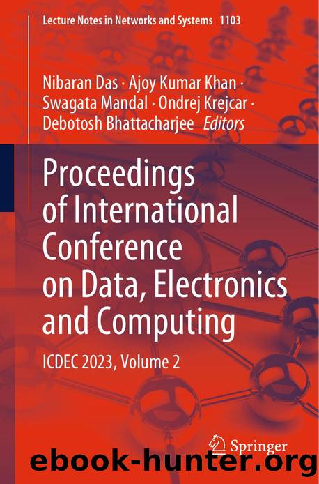 Proceedings of International Conference on Data, Electronics and Computing by unknow