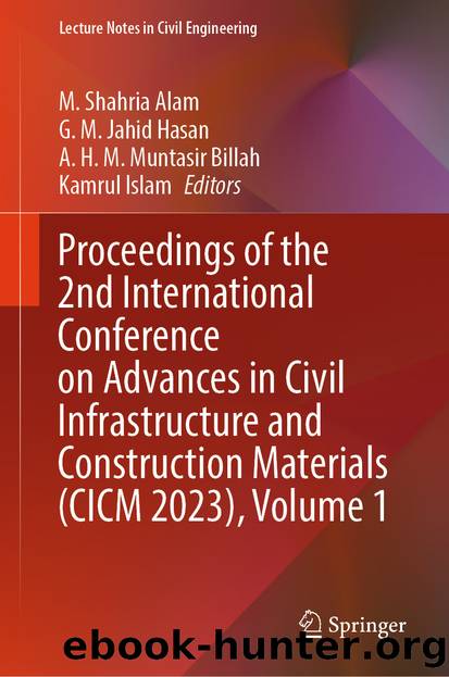 Proceedings of the 2nd International Conference on Advances in Civil Infrastructure and Construction Materials (CICM 2023), Volume 1 by Unknown