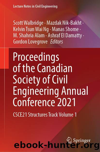 Proceedings of the Canadian Society of Civil Engineering Annual Conference 2021 by Unknown