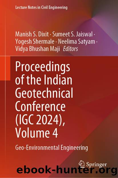 Proceedings of the Indian Geotechnical Conference (IGC 2024), Volume 4 by Unknown
