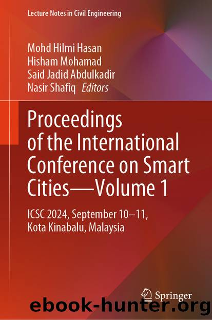 Proceedings of the International Conference on Smart CitiesâVolume 1 by Unknown