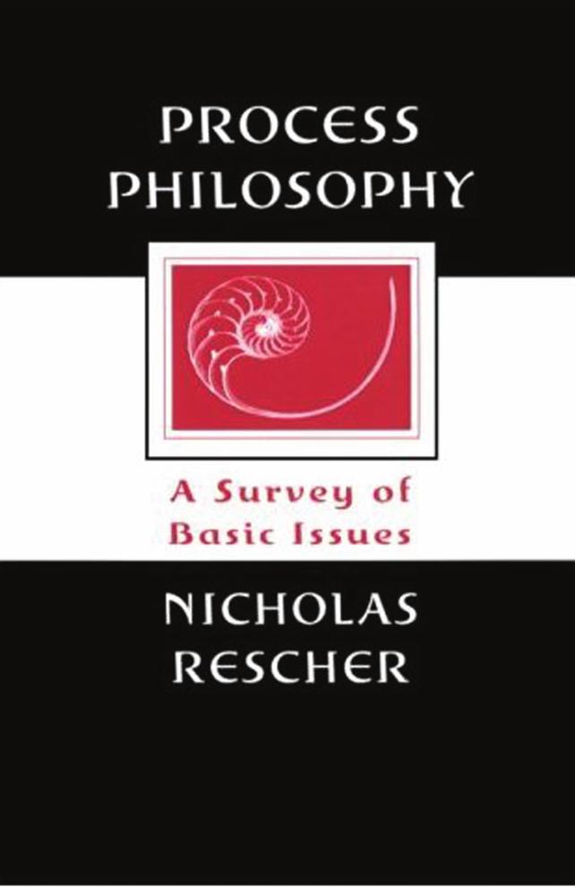 Process Philosophy: A Survey of Basic Issues (Repost) by Unknow