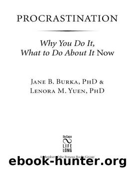 Procrastination by Burka Jane B