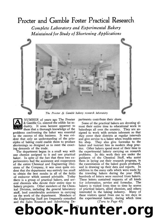 Procter and Gamble foster practical research by Unknown