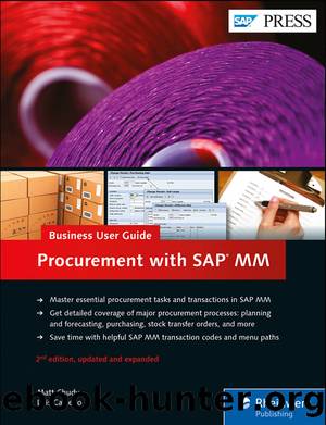 Procurement with SAP MM: Business User Guide by Matt Chudy Luis Castedo