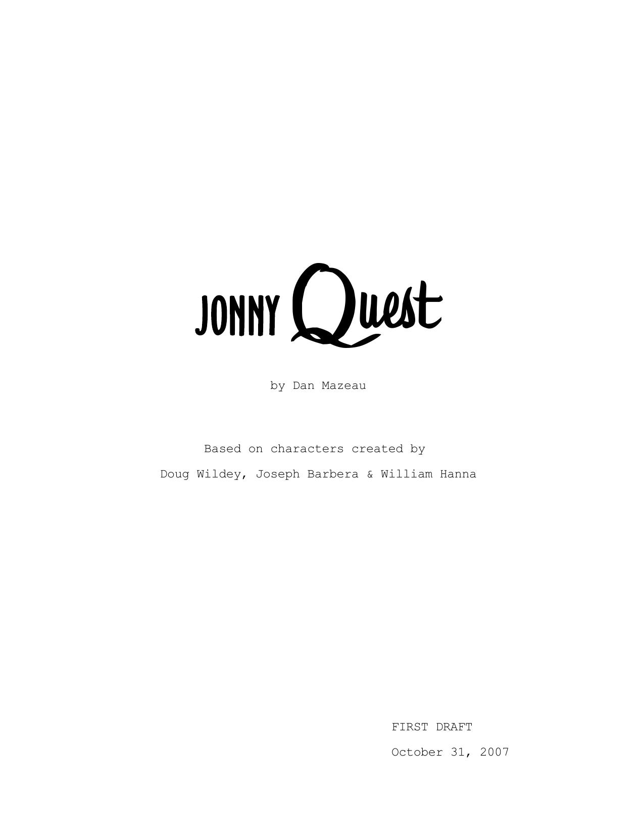 Producer Pass - Final Final Complete - 2 Script by Dan Mazeau