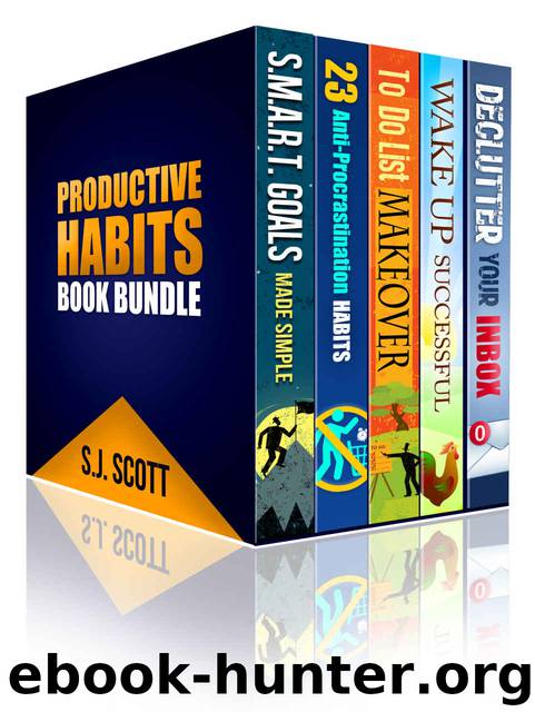 Productive Habits Book Bundle (Books 1-5) by S.J. Scott