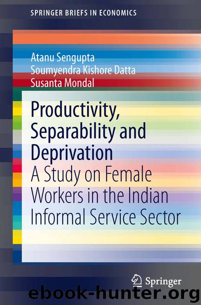 Productivity, Separability and Deprivation by Atanu Sengupta Soumyendra Kishore Datta & Susanta Mondal