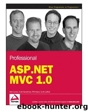 Professional ASP.NET MVC 1.0 by Rob Conery