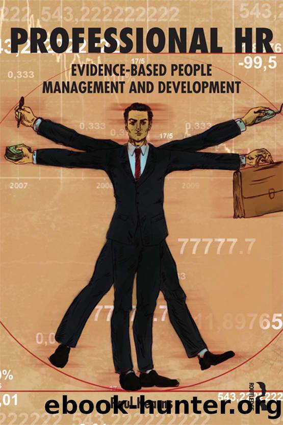 Professional HR by Kearns Paul;Gershkoff-Stowe Lisa;Rakison David H.;