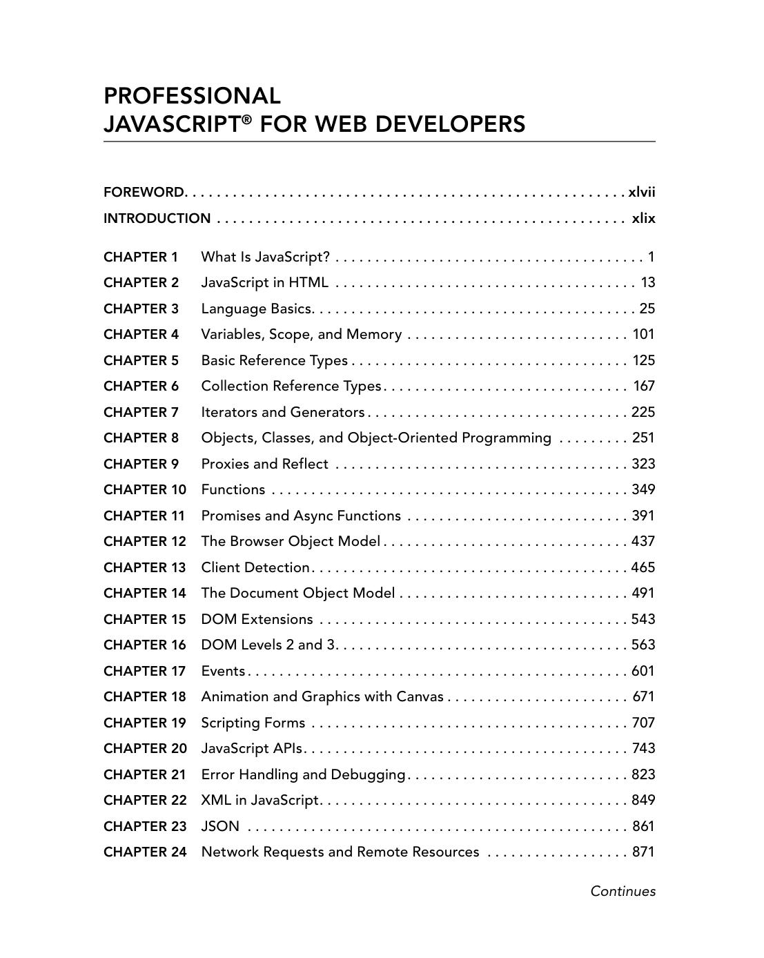 Professional JavaScript for Web Developers by Matt Frisbie