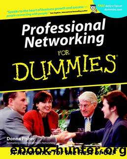 Professional Networking For Dummies by Donna Fisher
