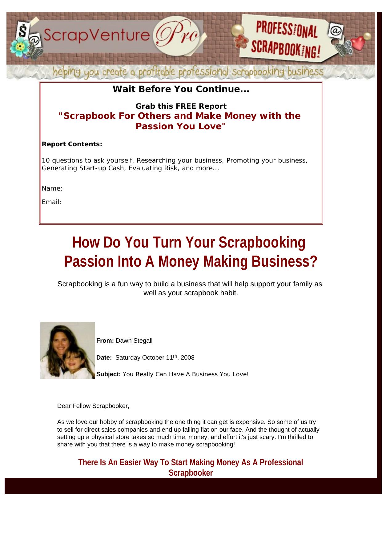 Professional Scrapbook Business. by Best of Kuszter's Collection