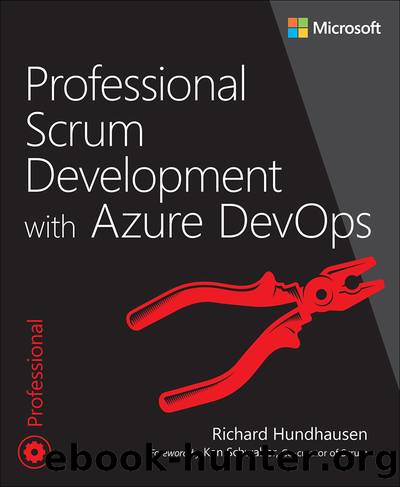 Professional Scrum Development with Azure DevOps by Richard Hundhausen