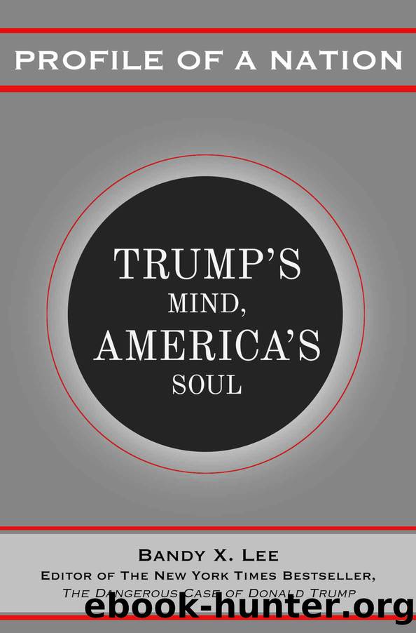 Profile of a Nation: Trumpâs Mind, Americaâs Soul by Bandy X. Lee