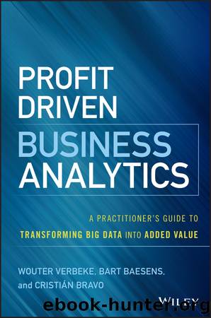 Profit Driven Business Analytics by Cristian Bravo & Bart Baesens & Wouter Verbeke
