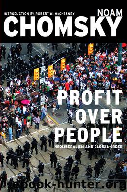 Profit Over People by Noam Chomsky