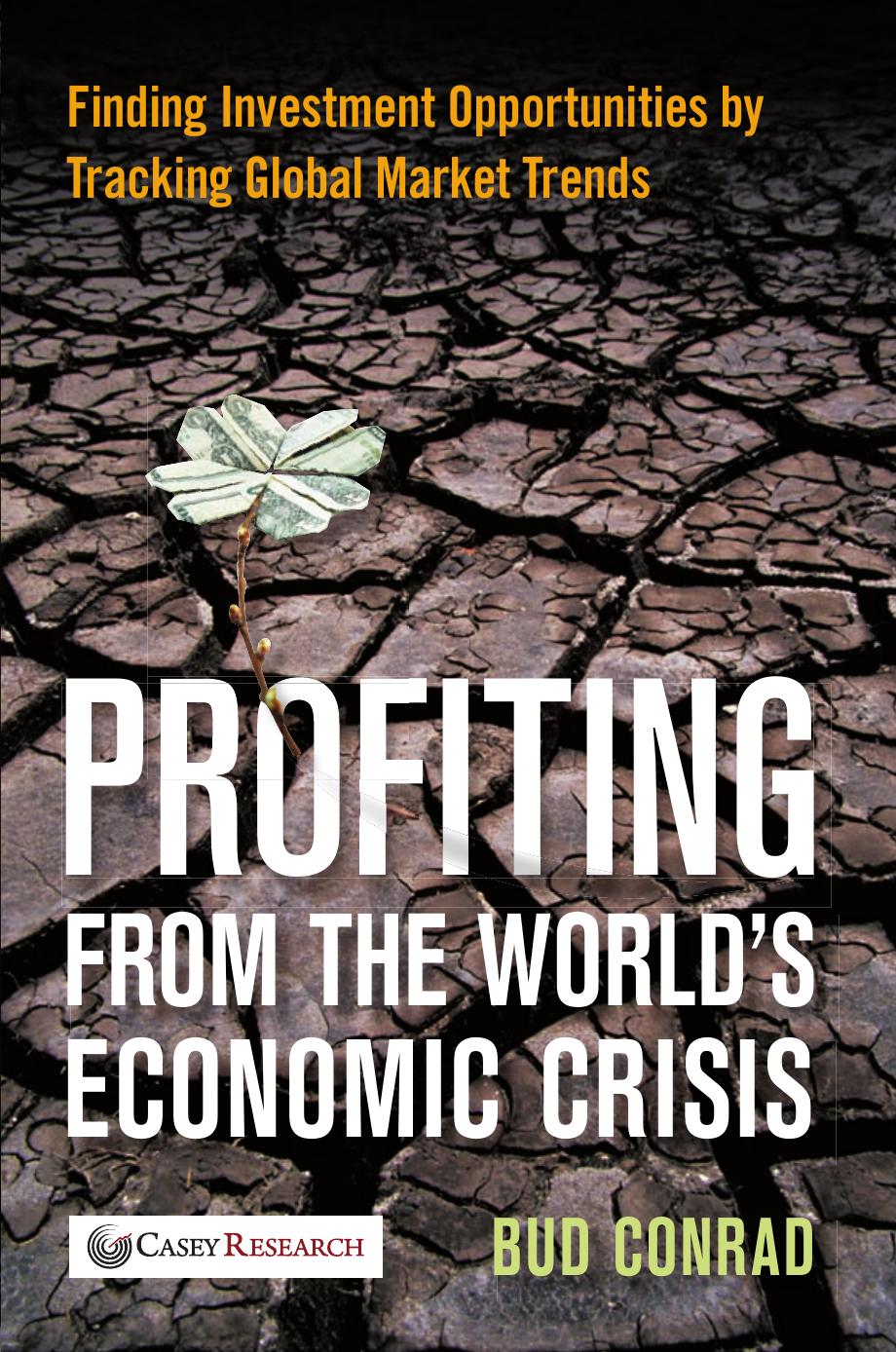 Profiting from the world's economic crisis : finding investment opportunities by tracking global market trends by Bud Conrad