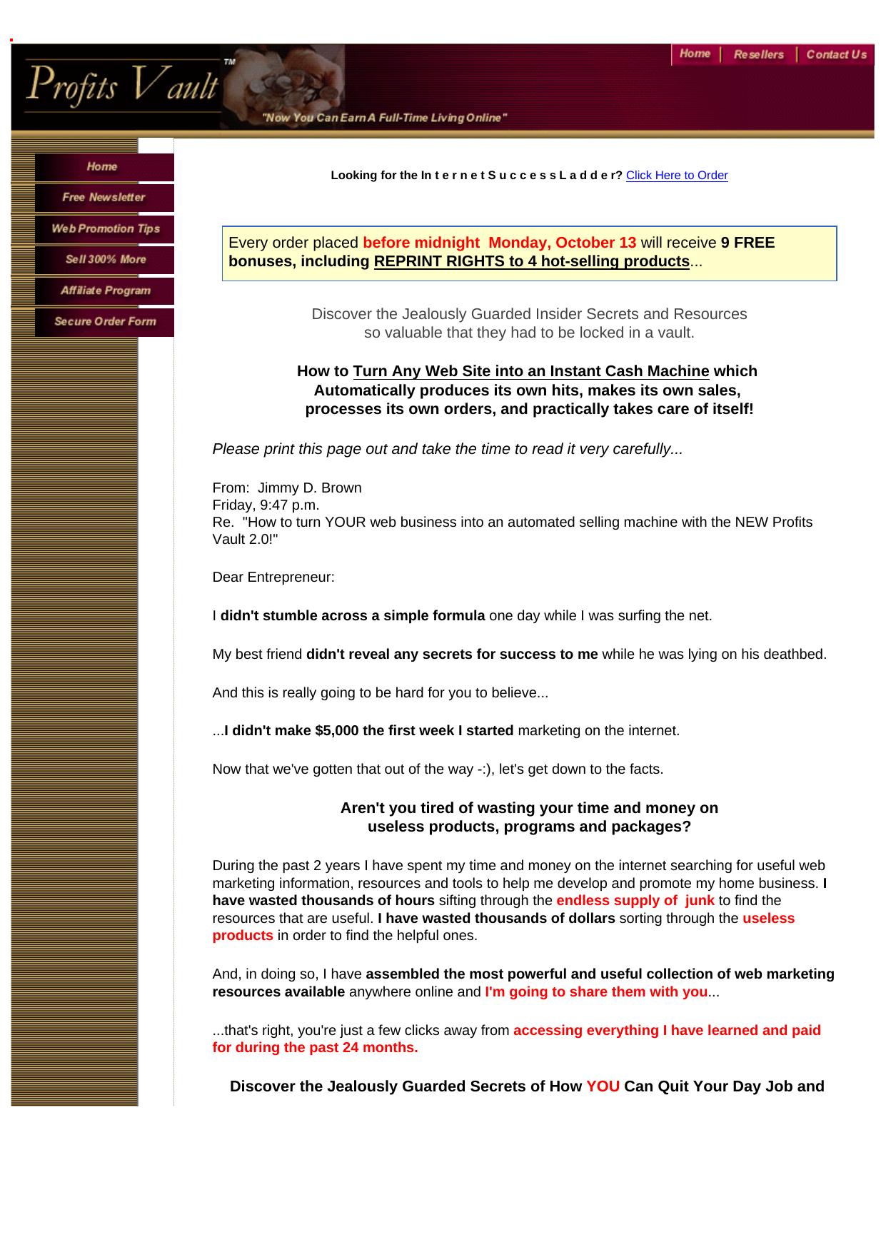 Profits Vault. by Best of Kuszter's Collection