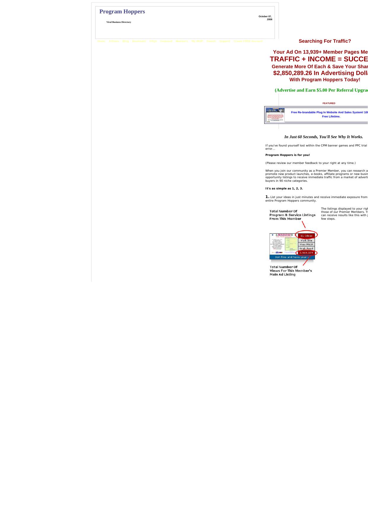 Program Hoppers Viral Business System. by Best of Kuszter's Collection